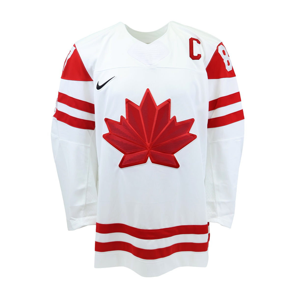 Sidney Crosby Signed Team Canada Replica 2022 Olympics White Jersey