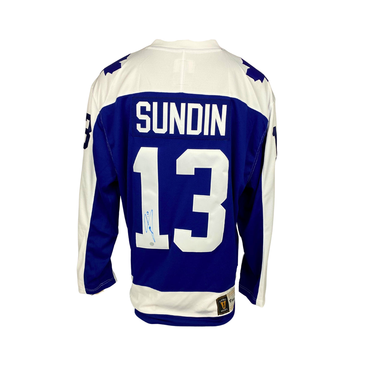 Mats Sundin Signed Toronto Maple Leafs Fanatics Vintage Jersey