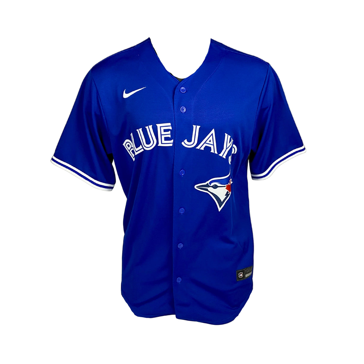 Santiago Espinal Signed Toronto Blue Jays Replica Nike Royal Jersey