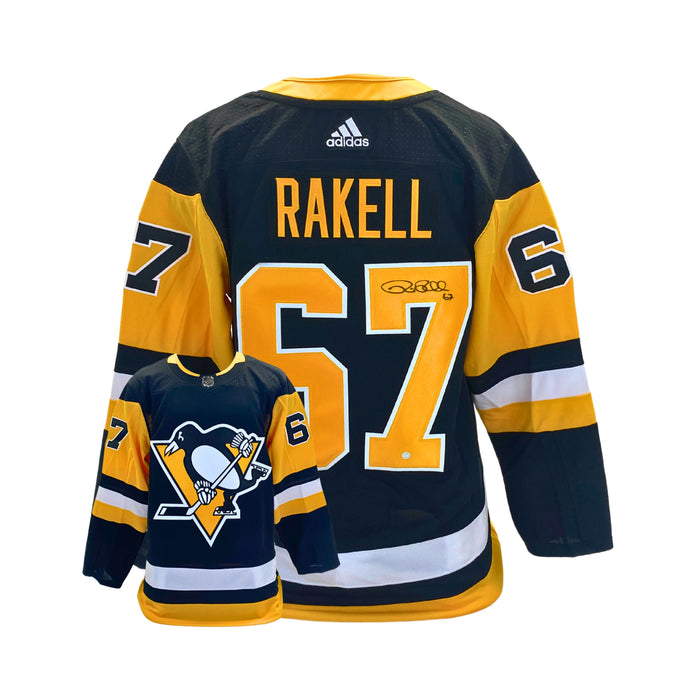 Rickard Rakell signed Pittsburgh Penguins Adidas Auth. Jersey