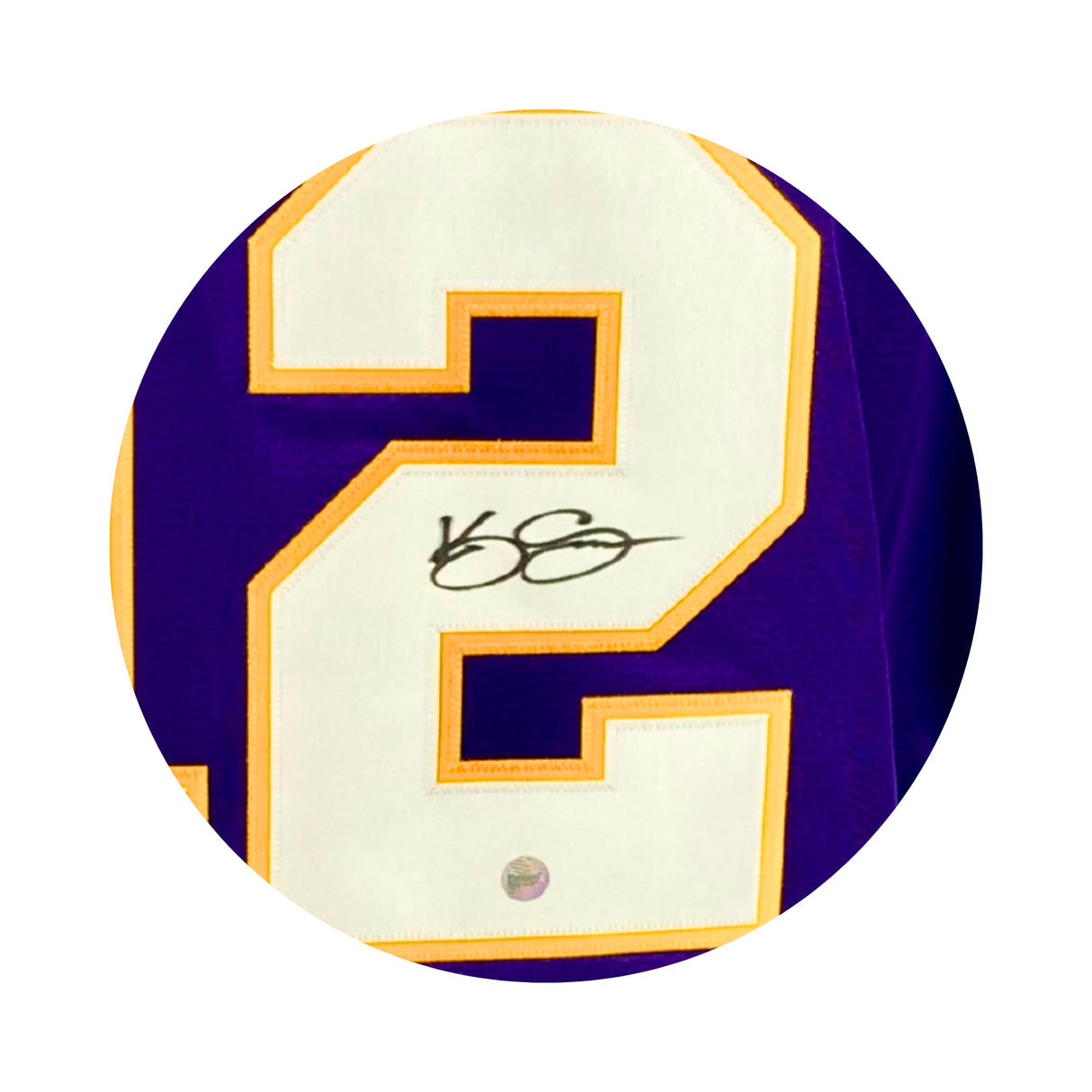Kevin Gausman Signed LSU Tigers Replica Purple Jersey