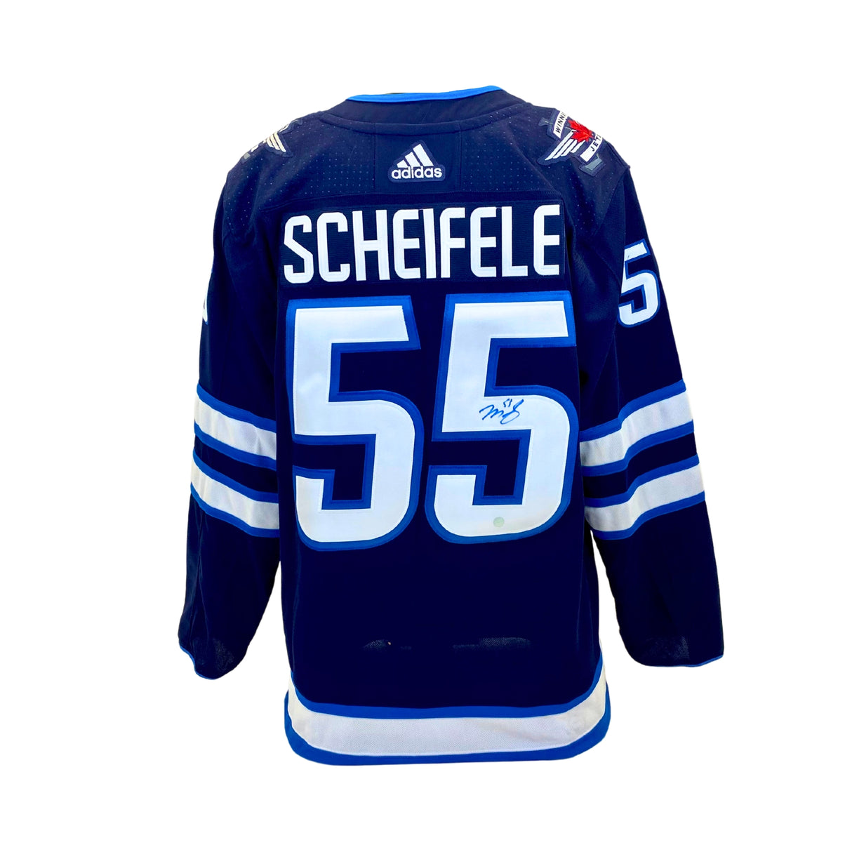Mark Sheifele Signed Winnipeg Jets Adidas Auth. Jersey