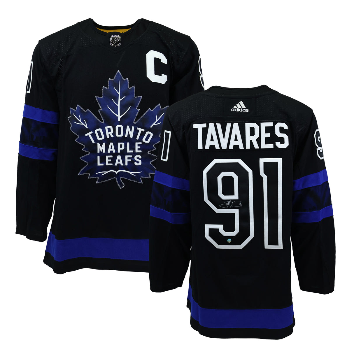John Tavares Signed Toronto Maple Leafs X Drew House Adidas Auth. Third Jersey