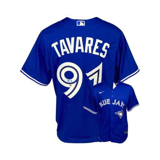 John Tavares Signed Toronto Blue Jays Nike Royal Replica Jersey - Frameworth Sports Canada 