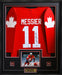 Mark Messier Signed Jersey Framed Canada Cup 1987 Replica Red - Frameworth Sports Canada 