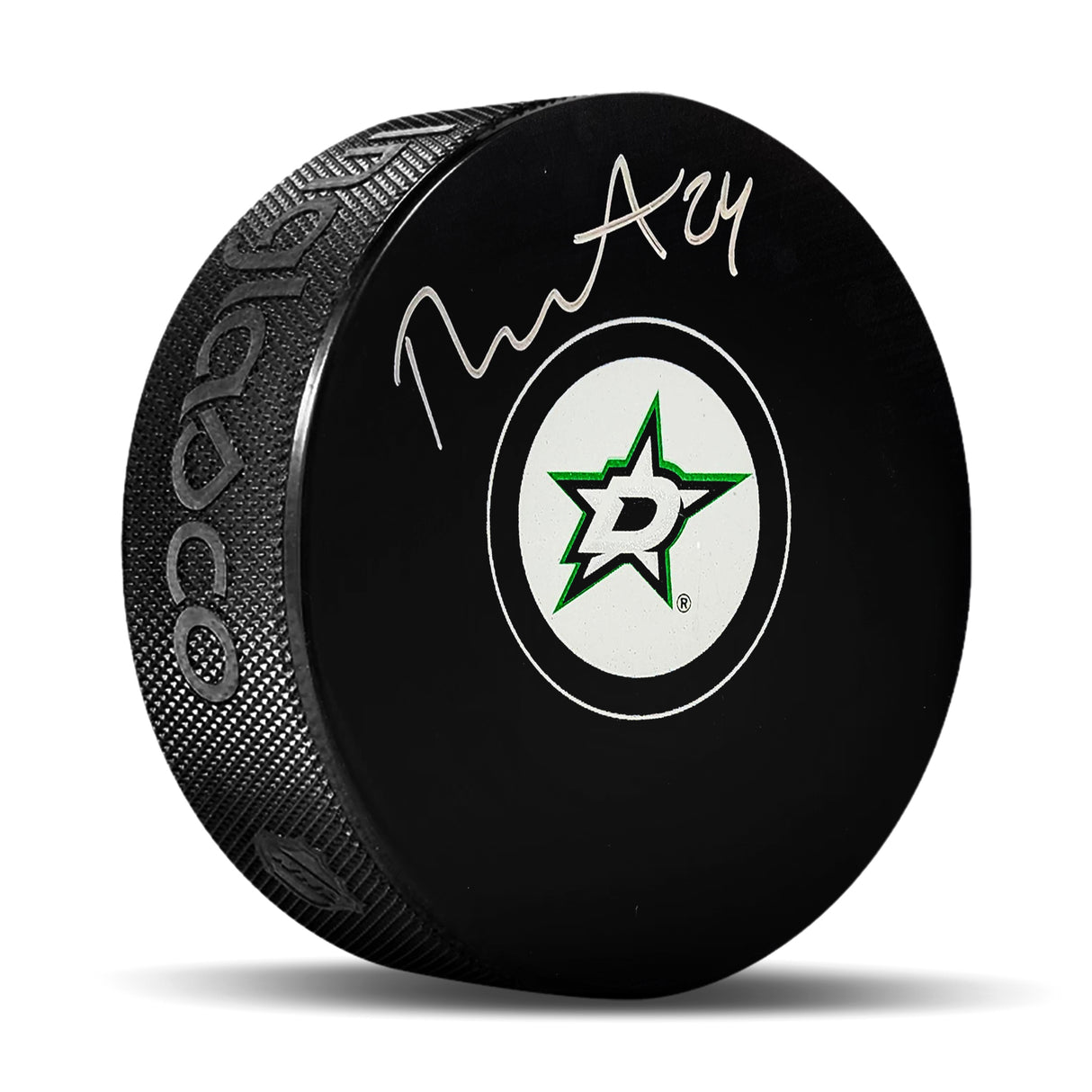Roope Hintz Signed Dallas Stars Hockey Puck