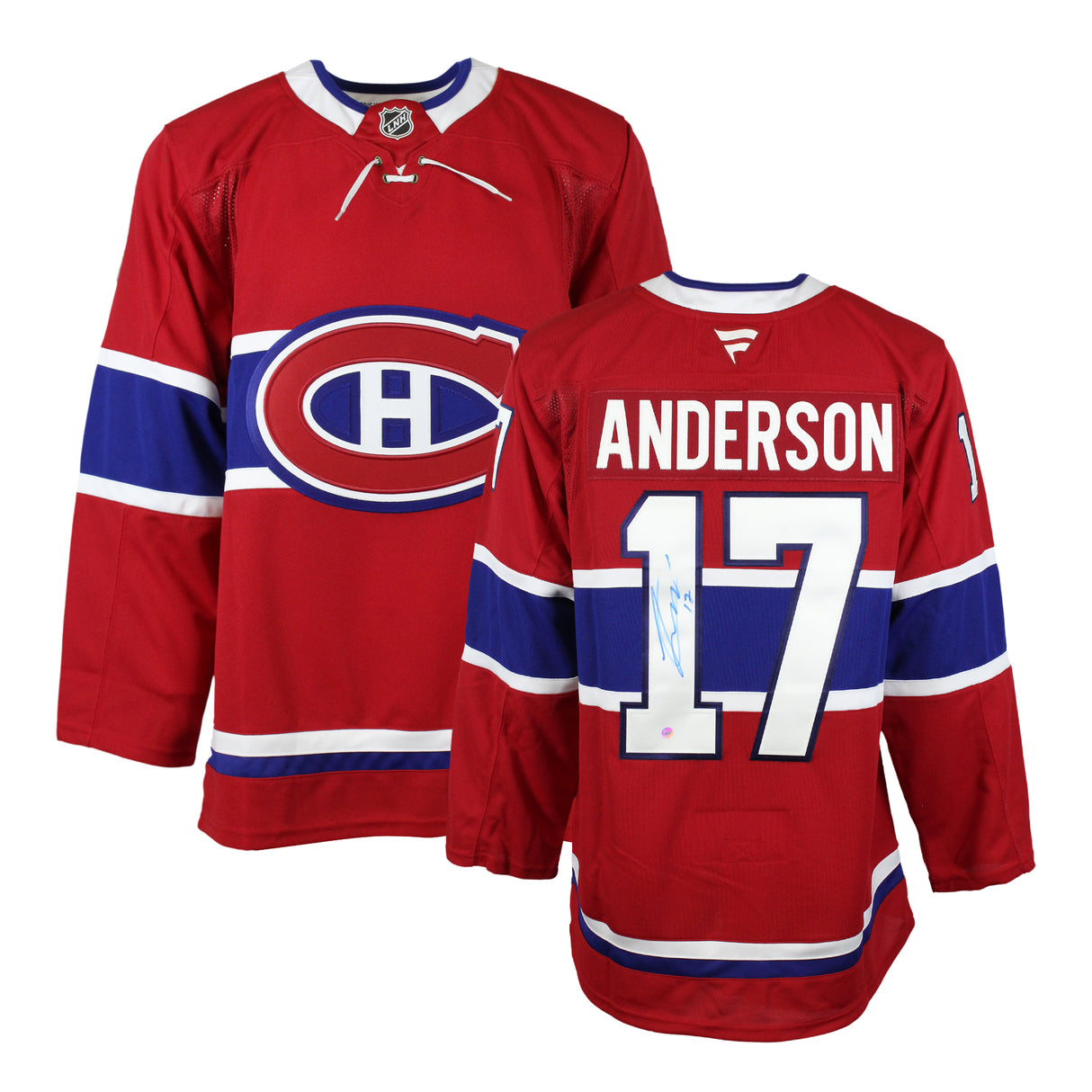 Josh Anderson Signed Montreal Canadiens Home Fanatics Premium Jersey