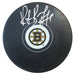 Ray Bourque Signed Boston Bruins Puck - Frameworth Sports Canada 
