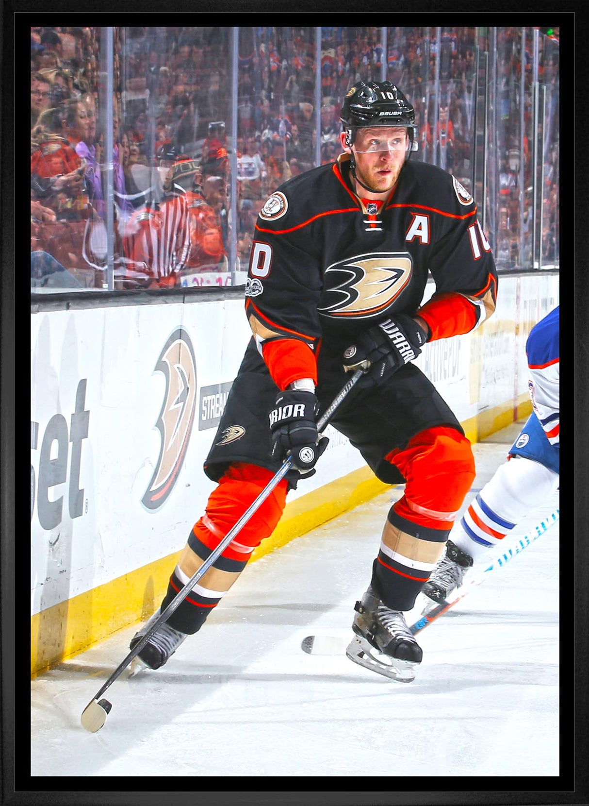 Corey Perry 20x29 Framed Canvas Anaheim Ducks
