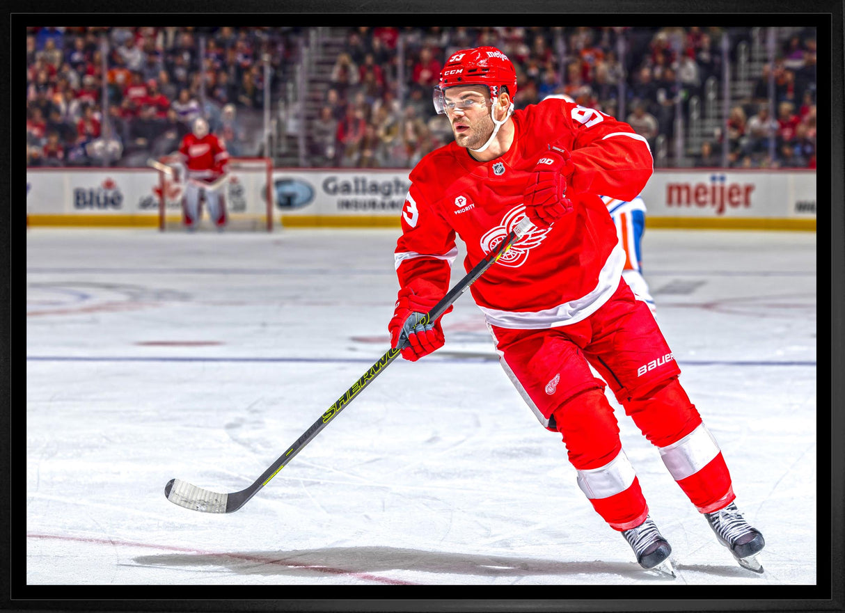 Alex DeBrincat 20x29 Framed Canvas Detroit Red Wings