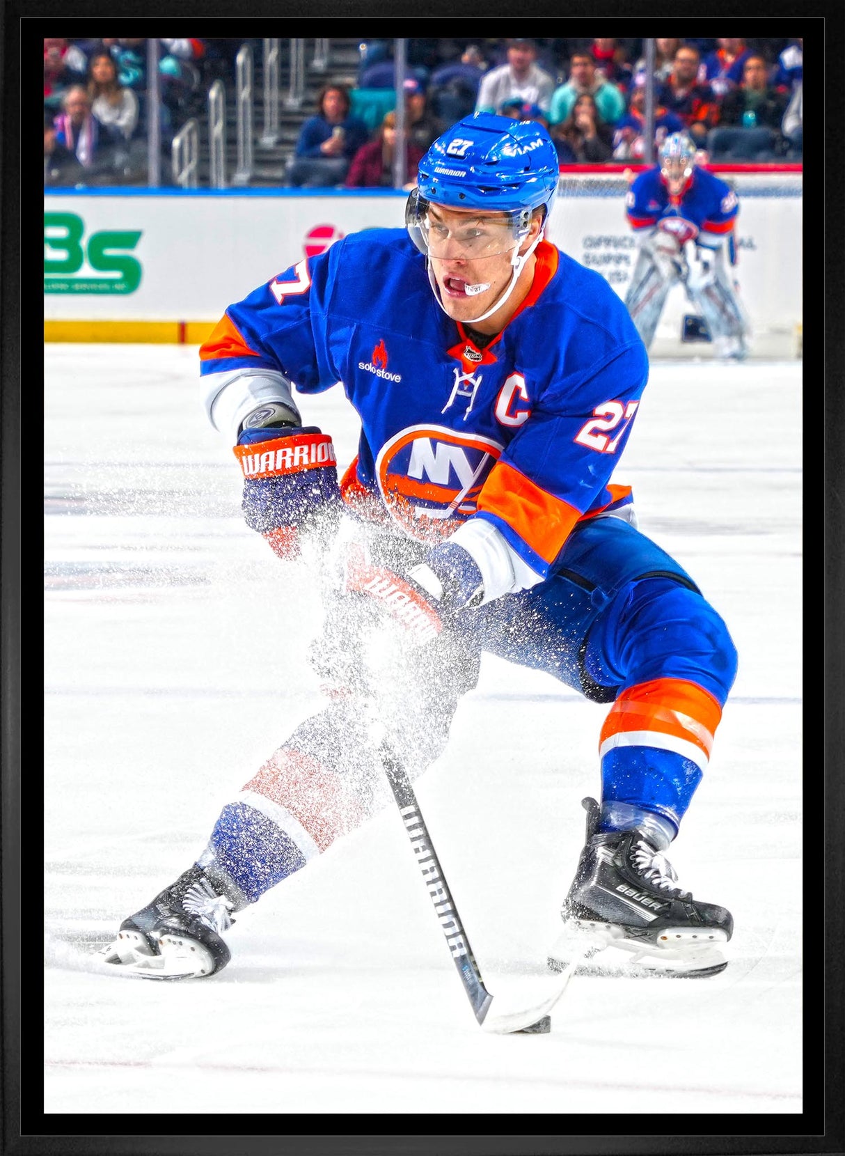 Anders Lee 20x29 Framed Canvas New York Islanders