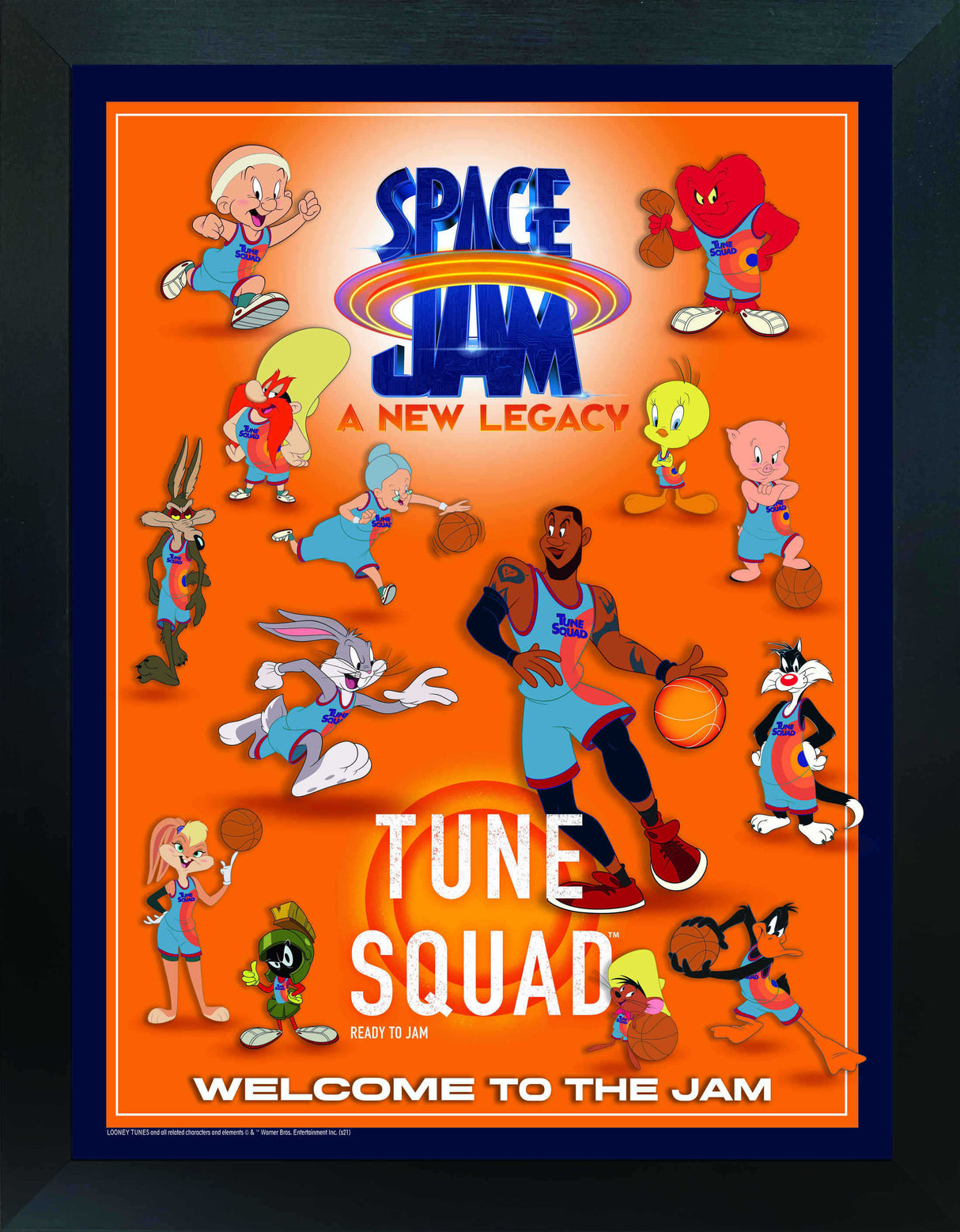 Space Jam A new Legacy Framed Collage
