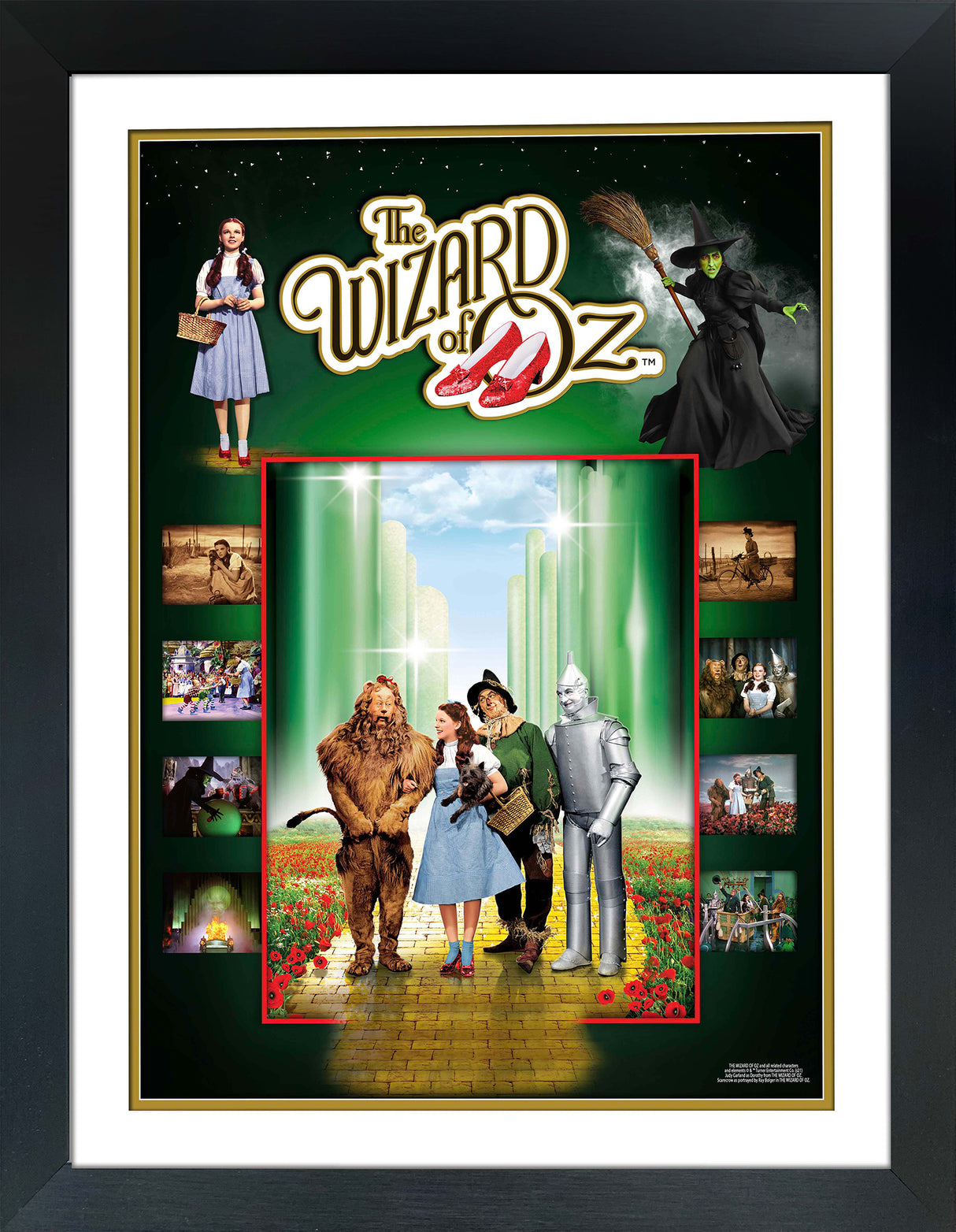 Wizard of Oz Framed Collage