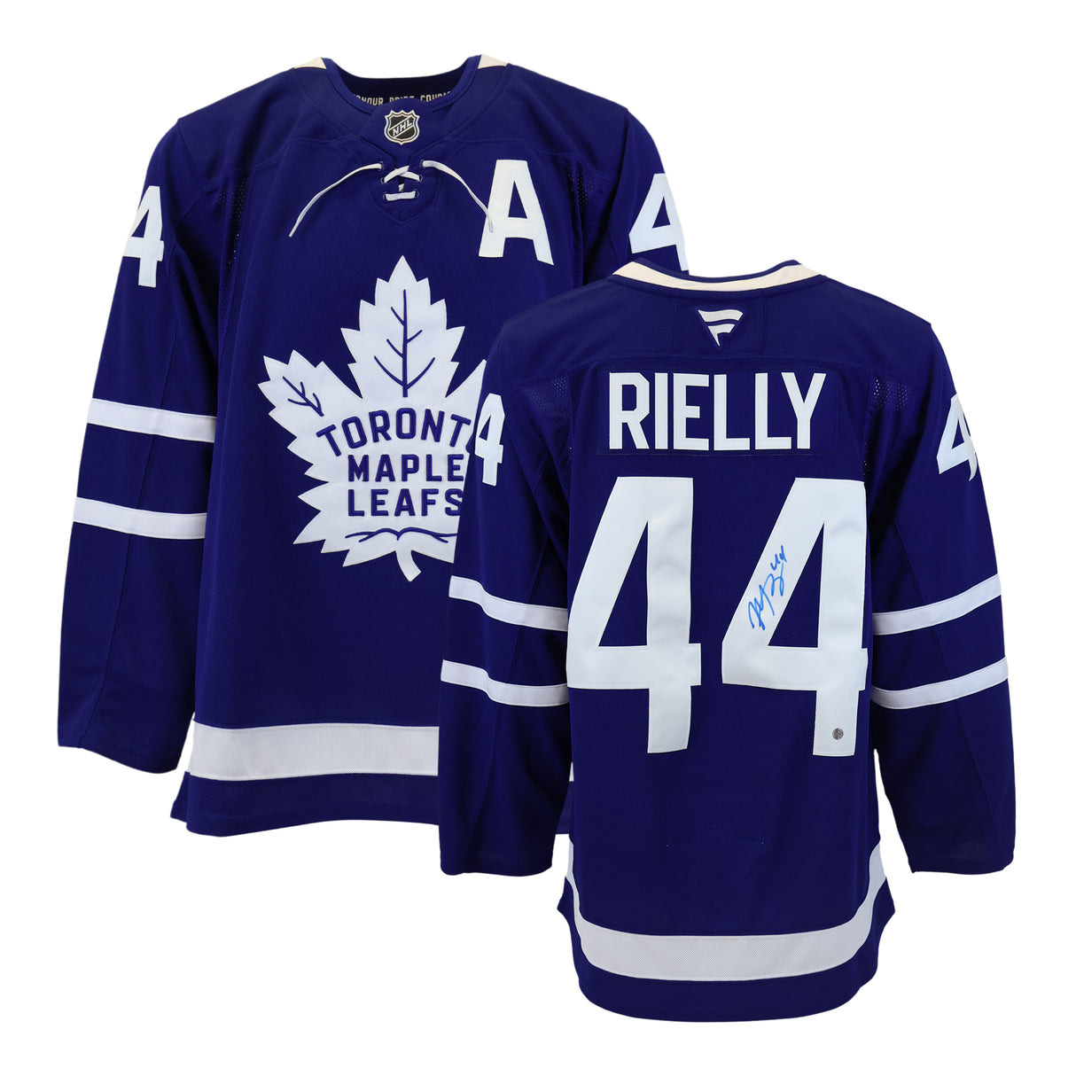 Morgan Rielly Signed Toronto Maple Leafs Fanatics Premium Jersey