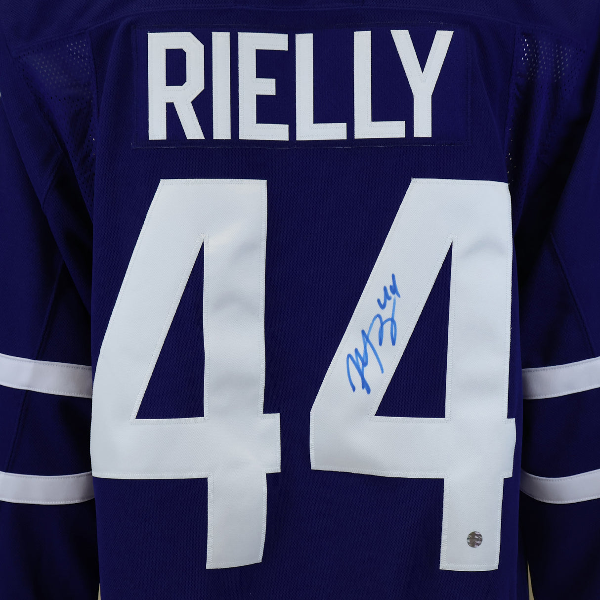 Morgan Rielly Signed Toronto Maple Leafs Fanatics Premium Jersey