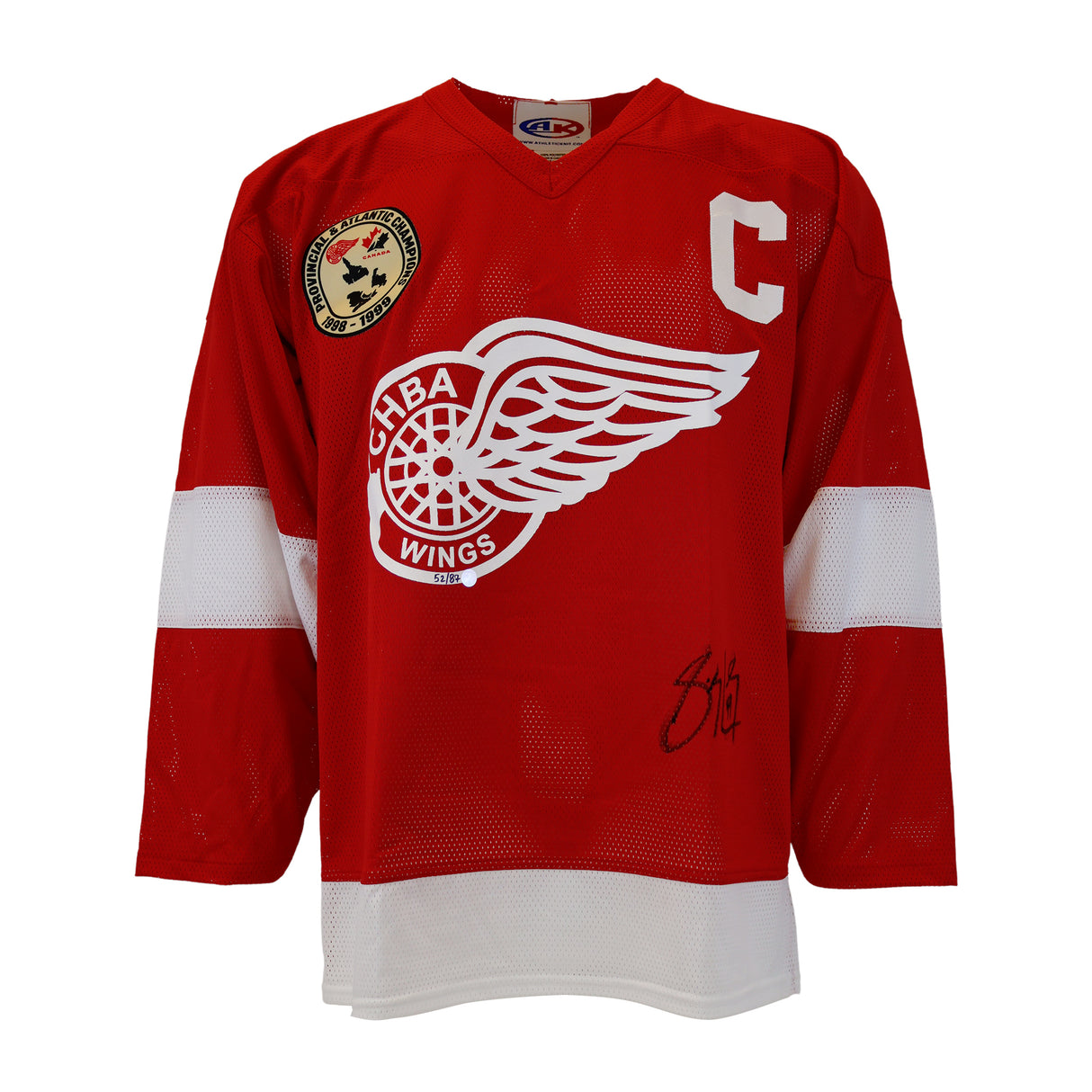 Sidney Crosby Signed Jersey Red Cole Harbour Red Wings (Limited Edition of 87)