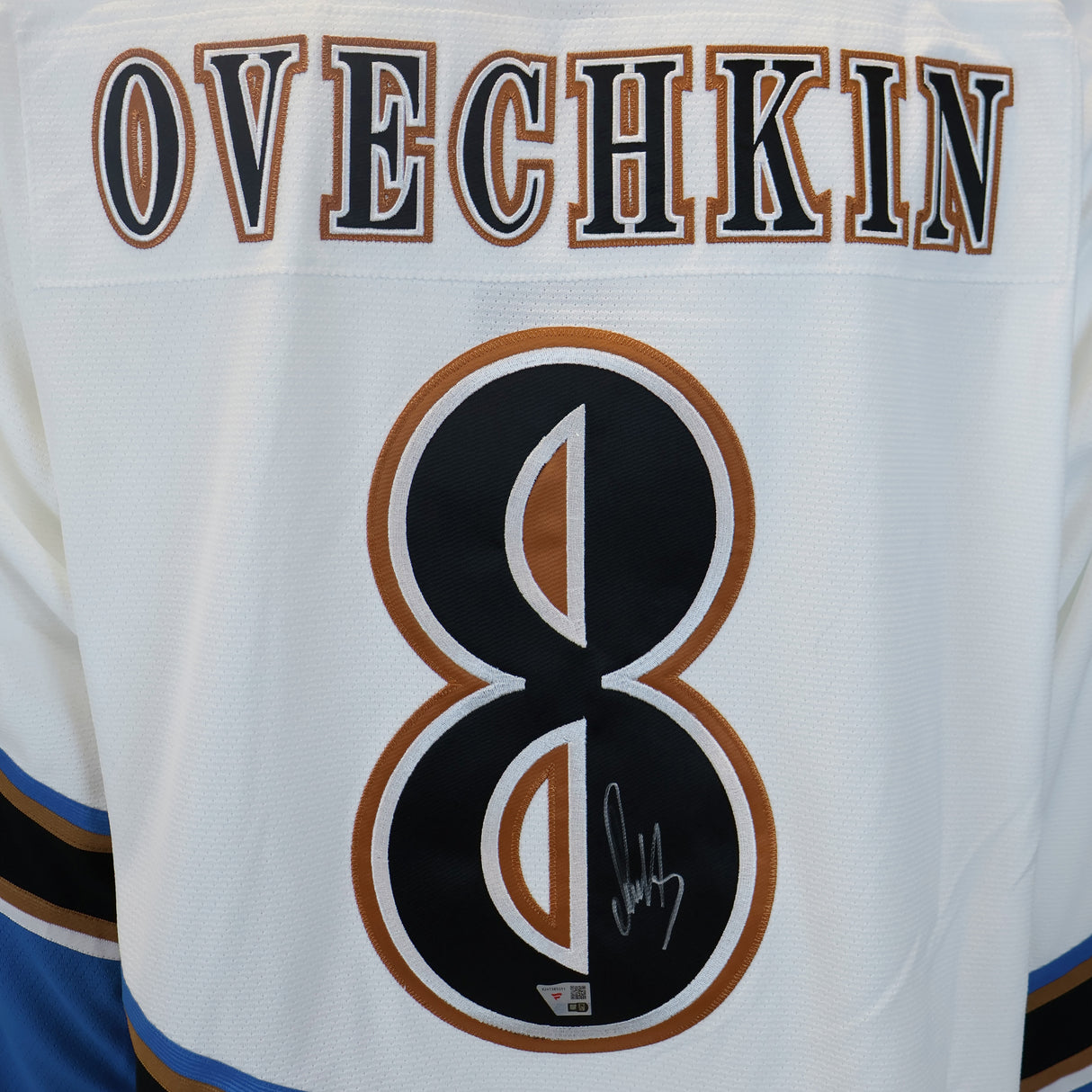 Alexander Ovechkin Signed Jersey Washington Capitals 2005 Screaming Eagle Mitchell & Ness