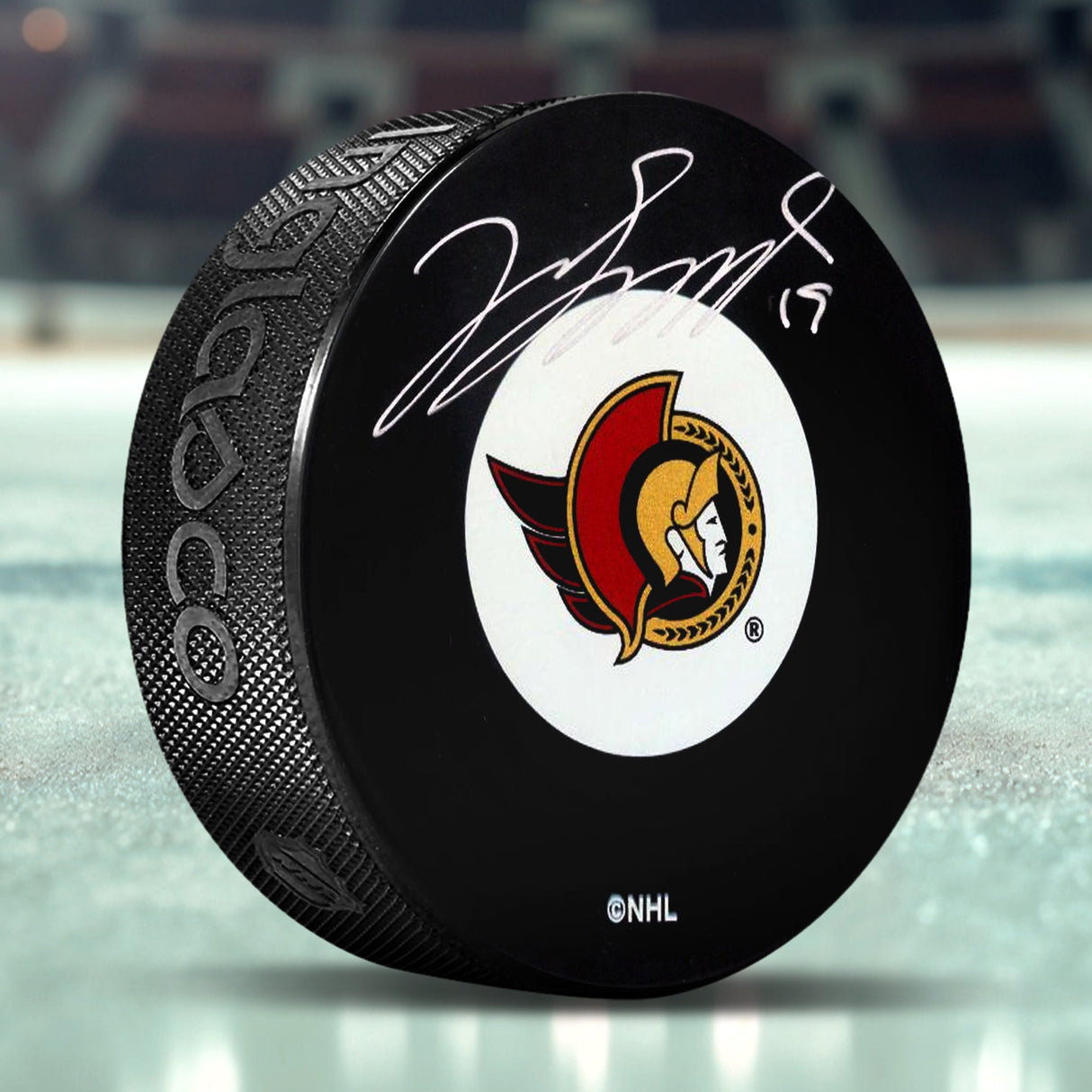 Jason Spezza Signed Ottawa Senators Puck