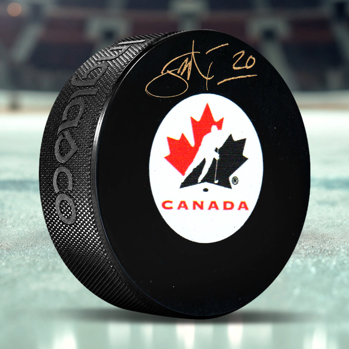 John Tavares Signed Team Canada Puck