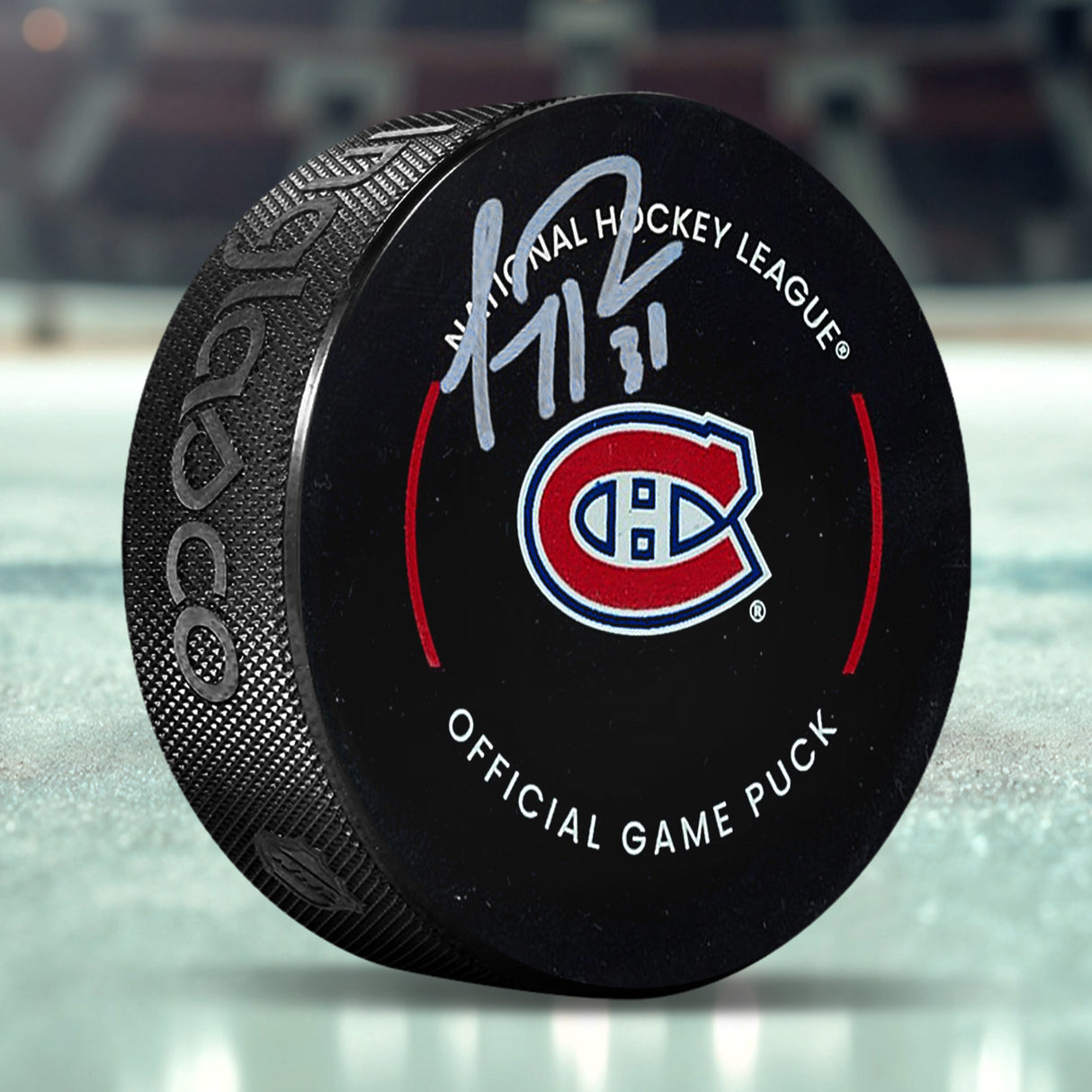 Carey Price Signed Official Montreal Canadiens Puck