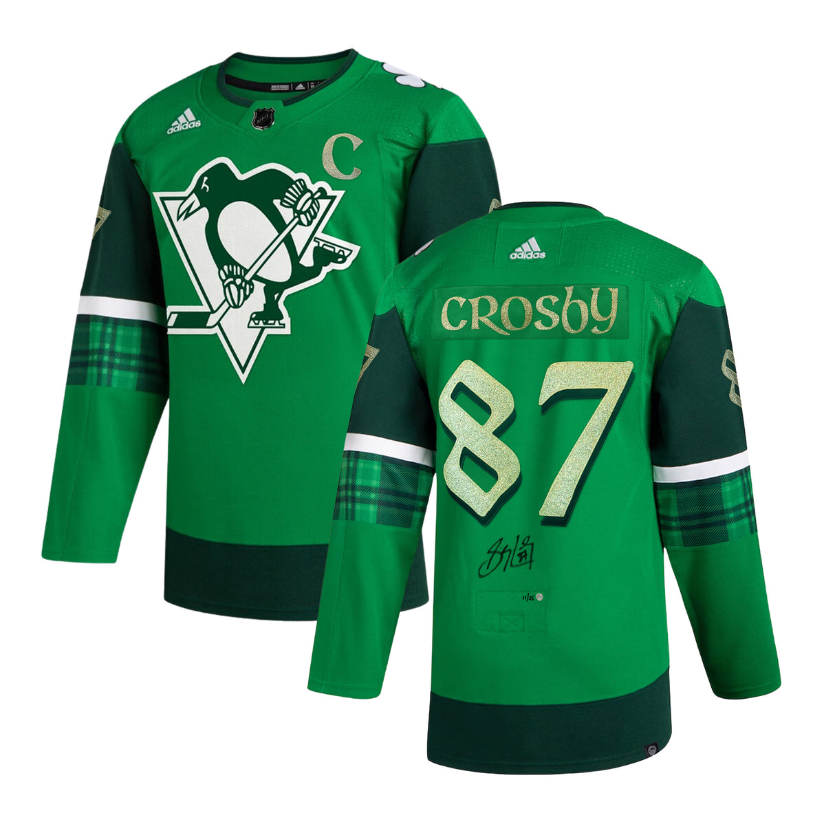 Sidney Crosby Signed Jersey Pittsburgh Penguins St.Pats Adidas (Limited Edition of 25)