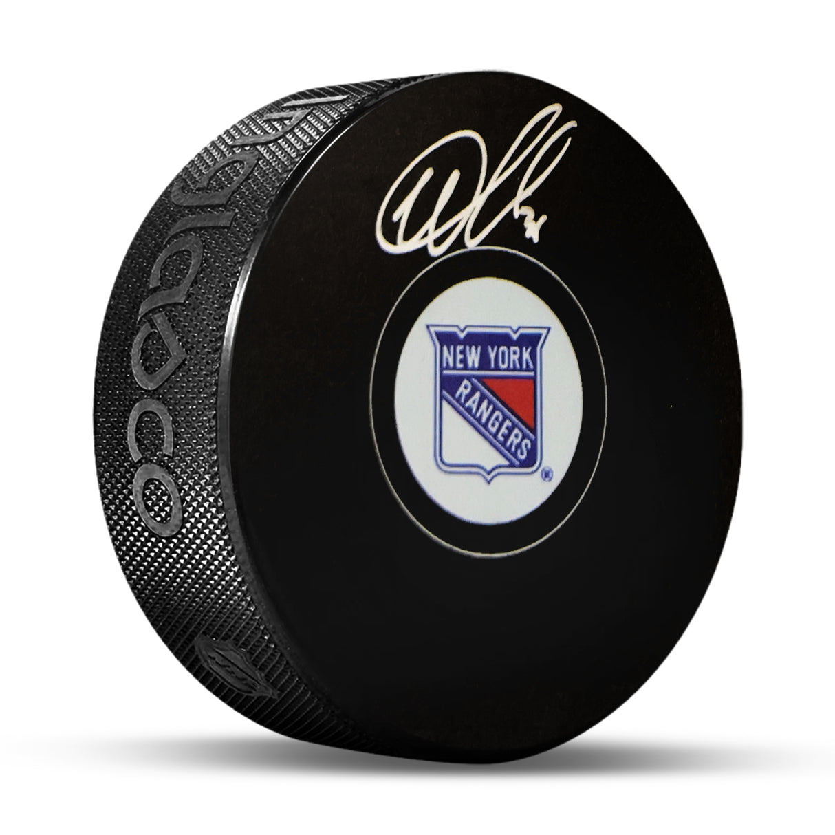 Igor Shesterkin New York Rangers Signed Hockey Puck