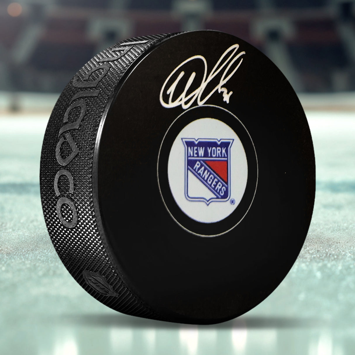 Igor Shesterkin New York Rangers Signed Hockey Puck