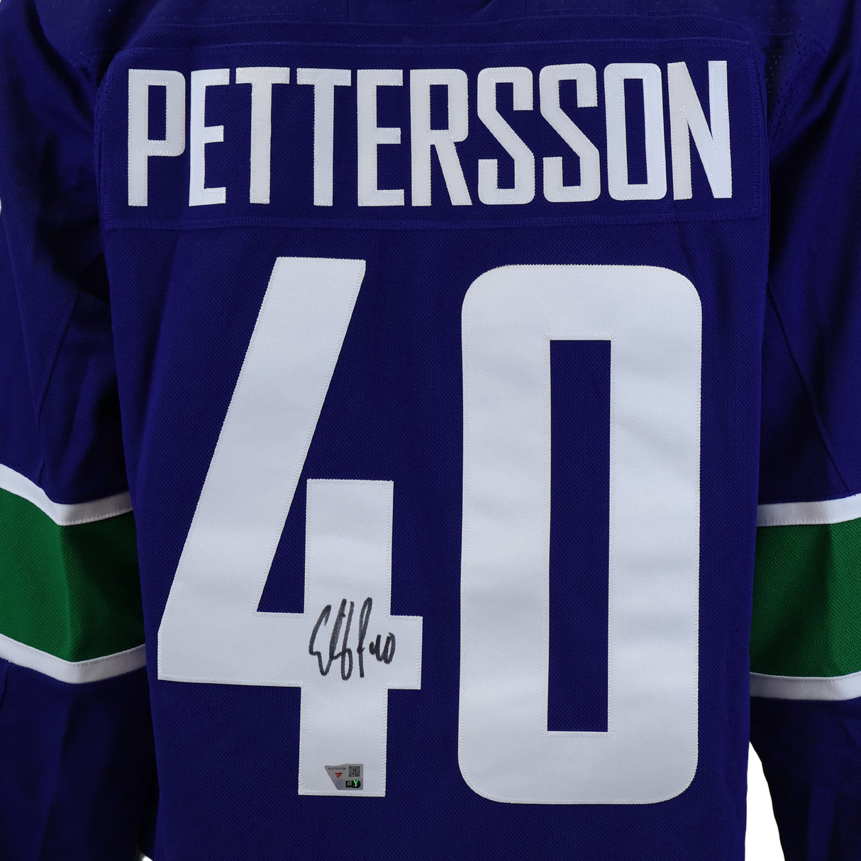 Elias Pettersson Vancouver Canucks Signed Blue Adidas Authentic Jersey