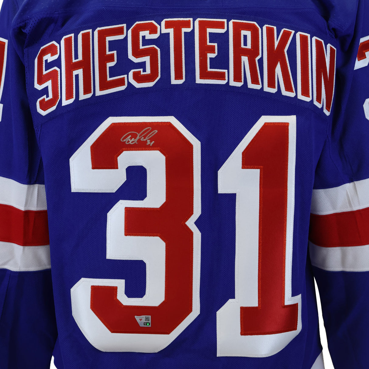 Igor Shesterkin New York Rangers Signed Blue Adidas Authentic Jersey