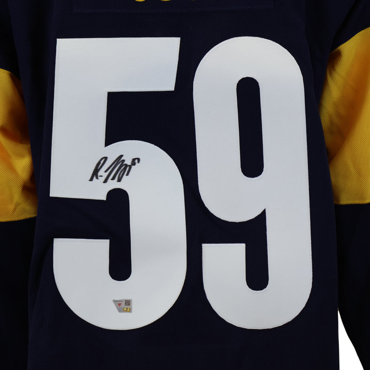 Roman Josi Nashville Predators Signed Gold Adidas Authentic Jersey