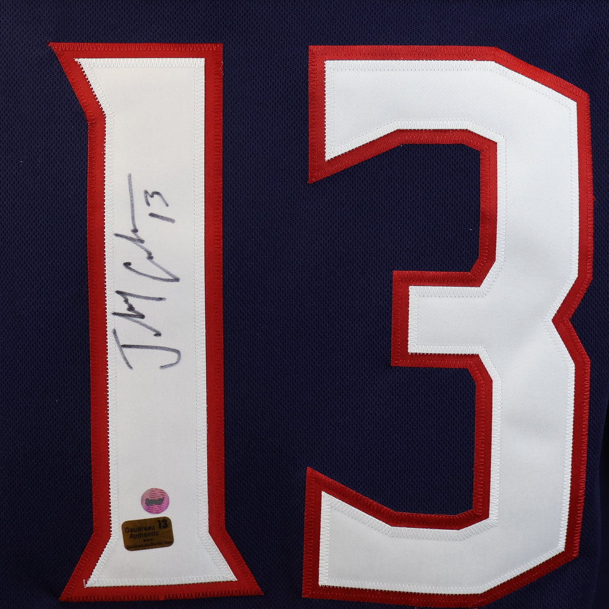 Johnny Gaudreau Signed Jersey Blue Columbus Blue Jackets Fanatics Premium