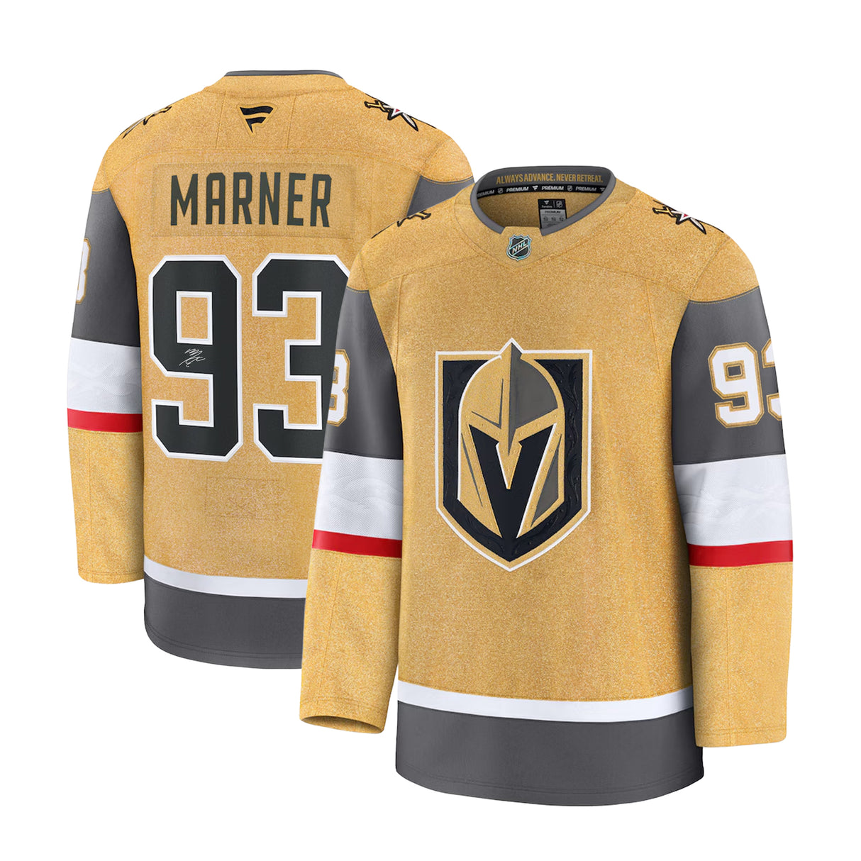 Mitch Marner Signed Las Vegas Golden Knights Fanatics Premium Home Jersey