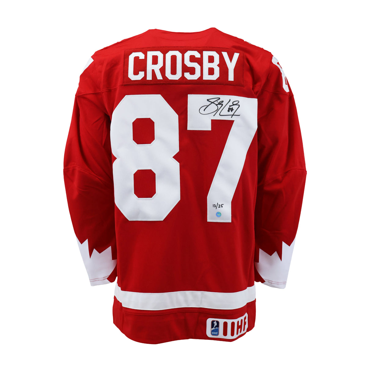 Sidney Crosby Signed Jersey 2025 World Hockey Championship Bauer (Limited Edition of 25)