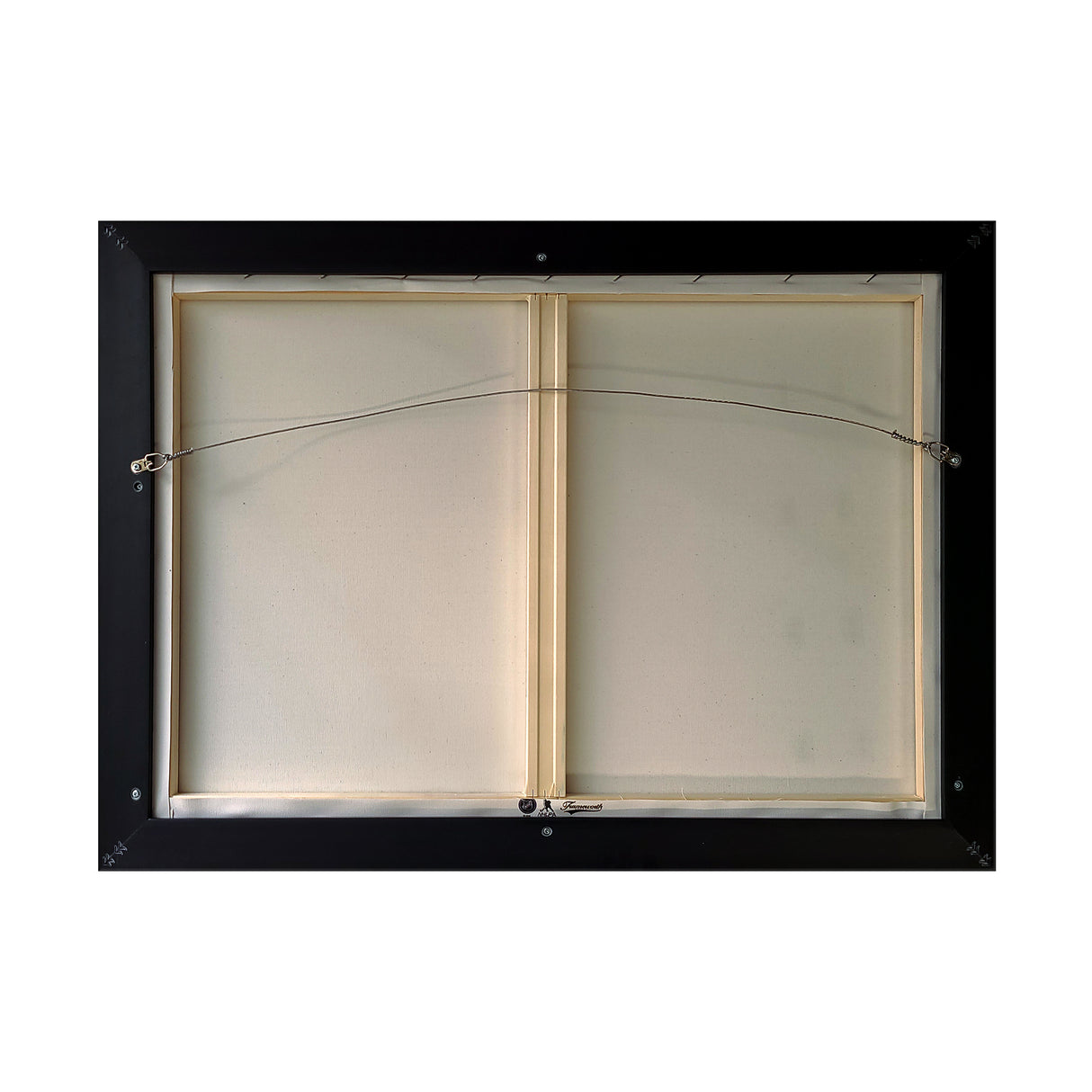 Connor McDavid and Sidney Crosby Framed 20x29 Overhead Face-off Canvas