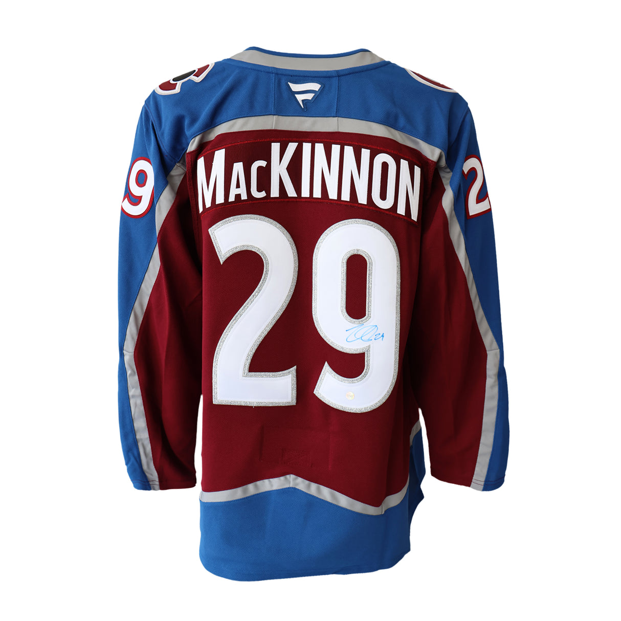 Nathan MacKinnon Signed Colorado Avalanche Burgundy Fanatics Premium Jersey - AUCTION