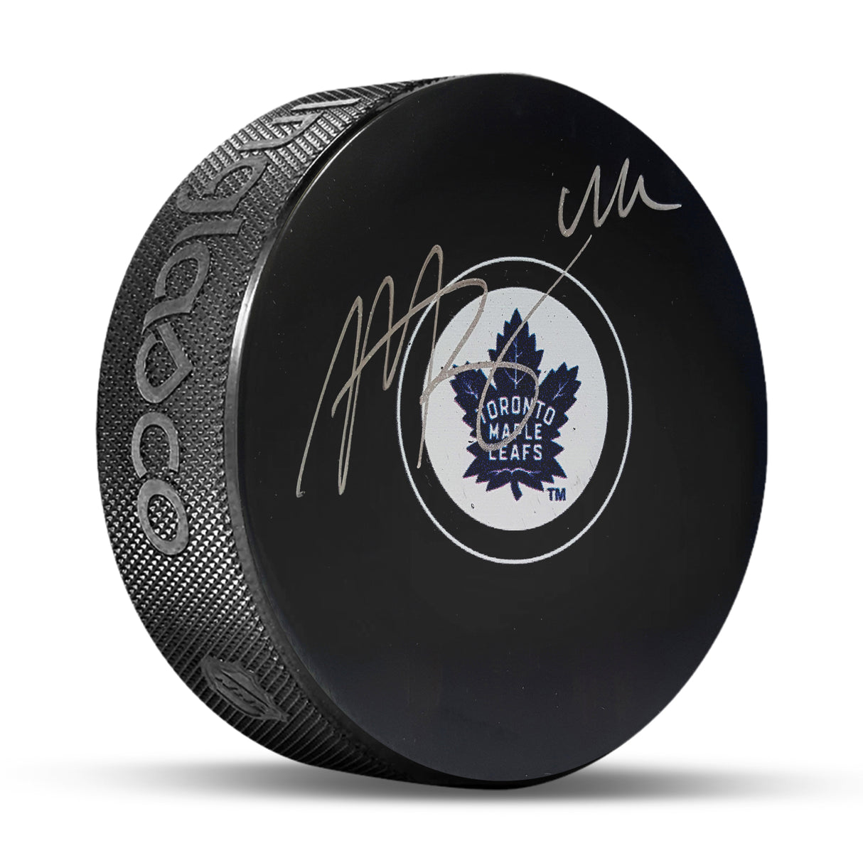 Morgan Rielly Toronto Maple Leafs Signed Puck