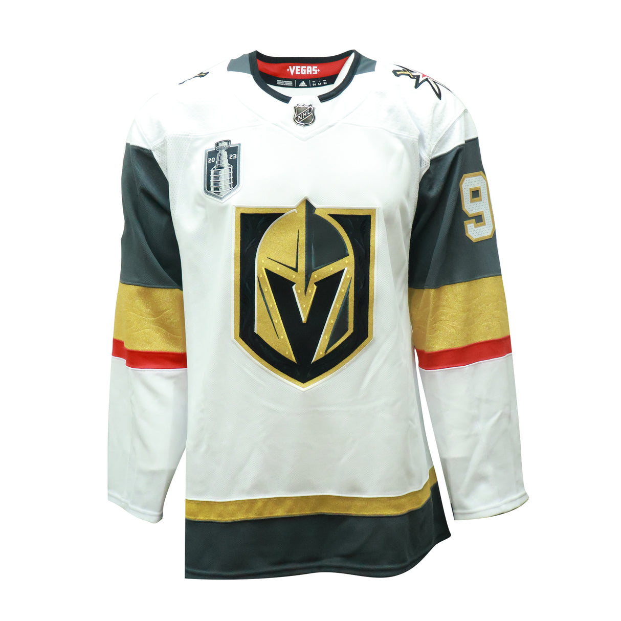 Jack Eichel Signed Las Vegas Golden Knights Adidas Authentic White Jersey - AUCTION