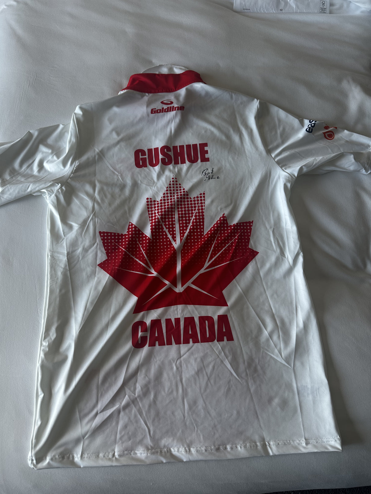 Brad Gushue Signed 2023 Team Canada Curling Jersey - AUCTION