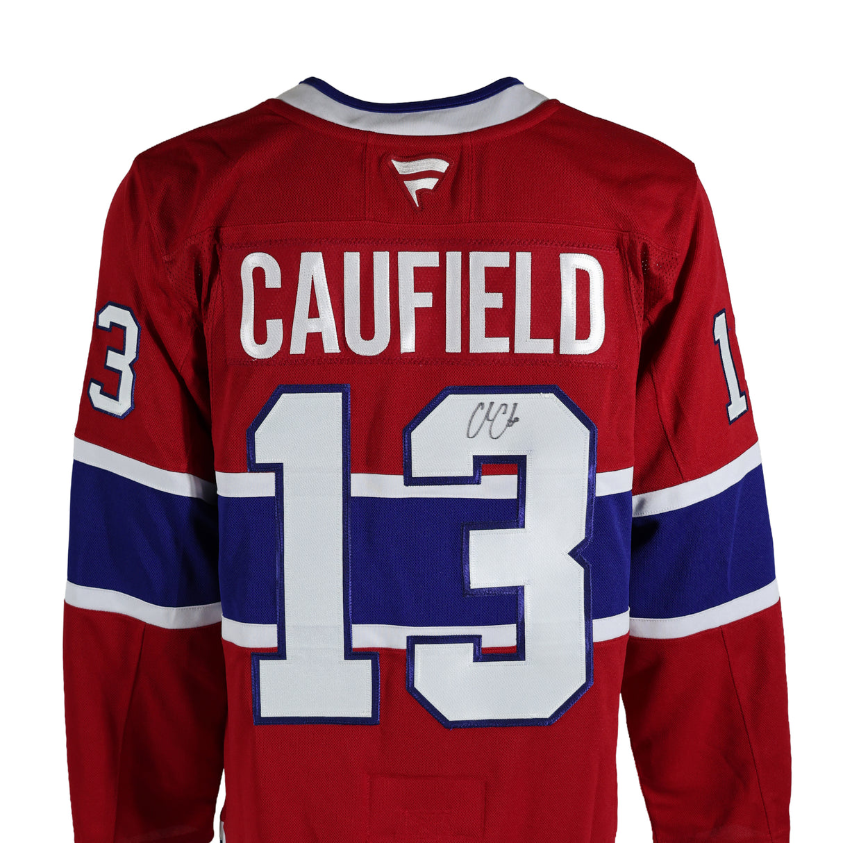 Cole Caufield Signed Montreal Canadiens Fanatics Premium Jersey - AUCTION