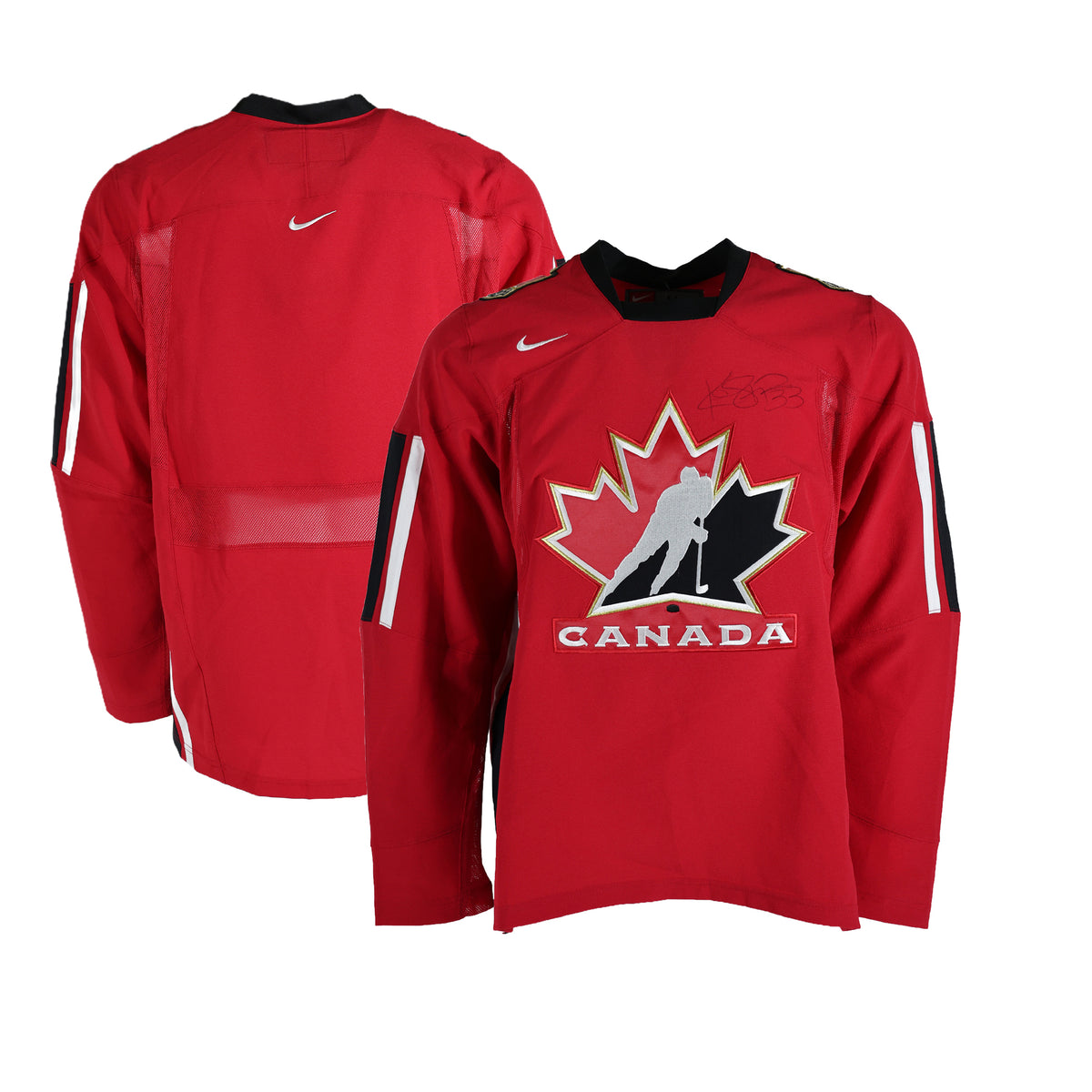 Kim St-Pierre Signed Team Canada IIHF World Championship Nike Replica Jersey - AUCTION