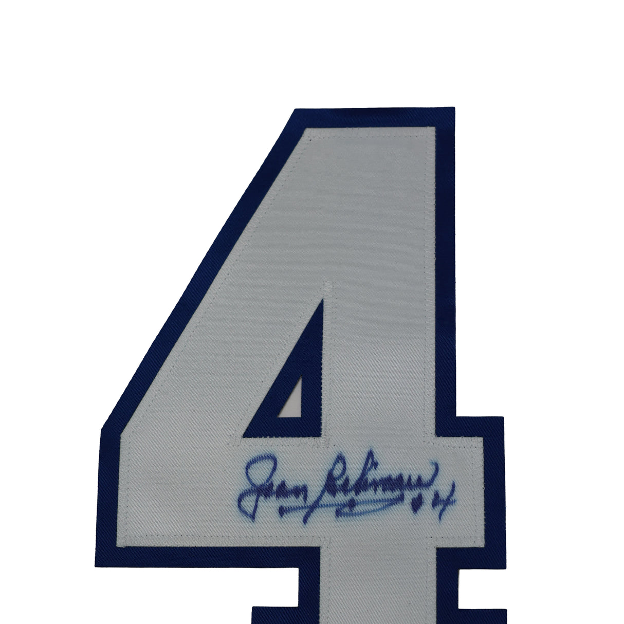 Jean Beliveau Signed OHIC Honouree Jersey Number - AUCTION
