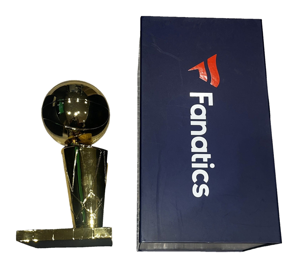 OG Anunoby Signed New York Knicks/Toronto Raptors 11" Replica NBA Trophy - AUCTION
