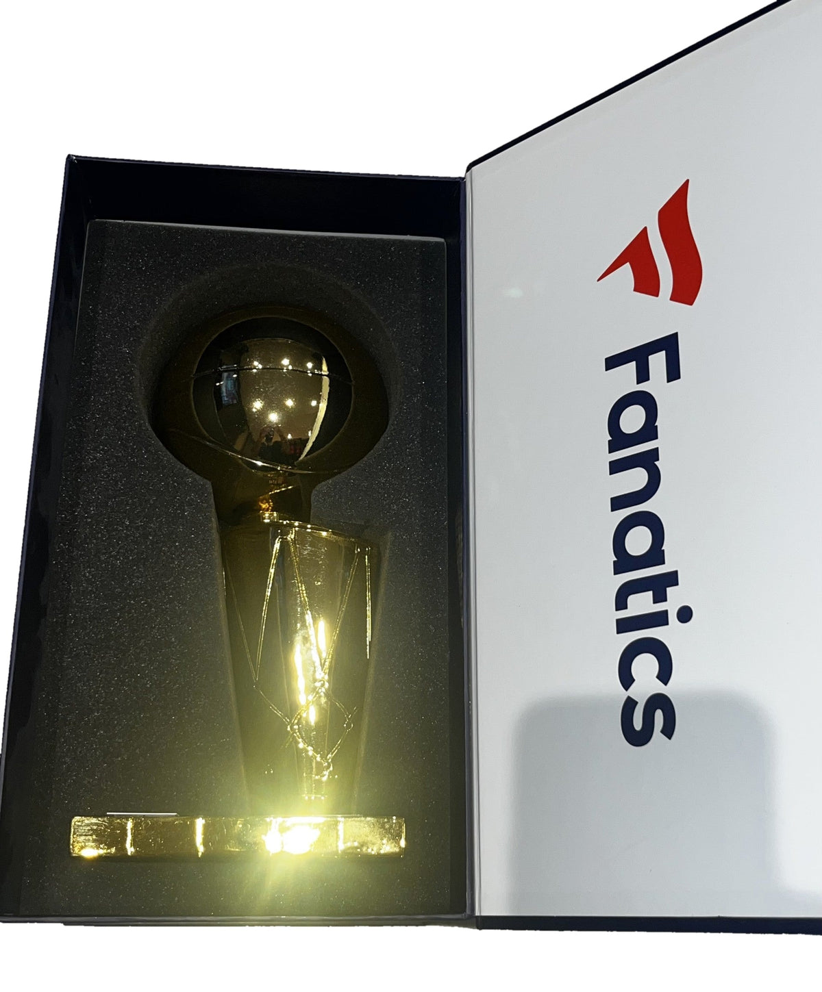 OG Anunoby Signed New York Knicks/Toronto Raptors 11" Replica NBA Trophy - AUCTION