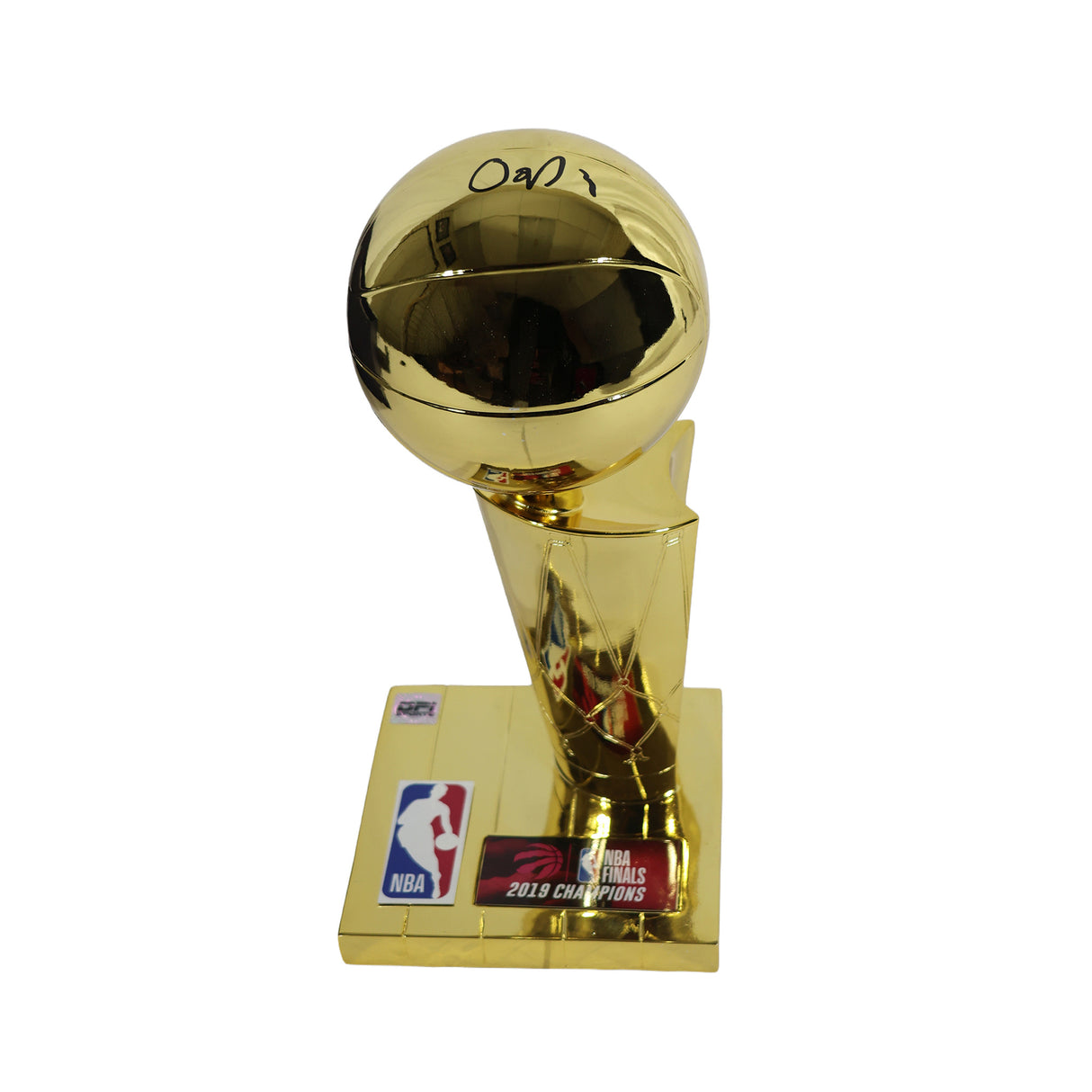 OG Anunoby Signed Toronto Raptors 11" Replica NBA Trophy - AUCTION