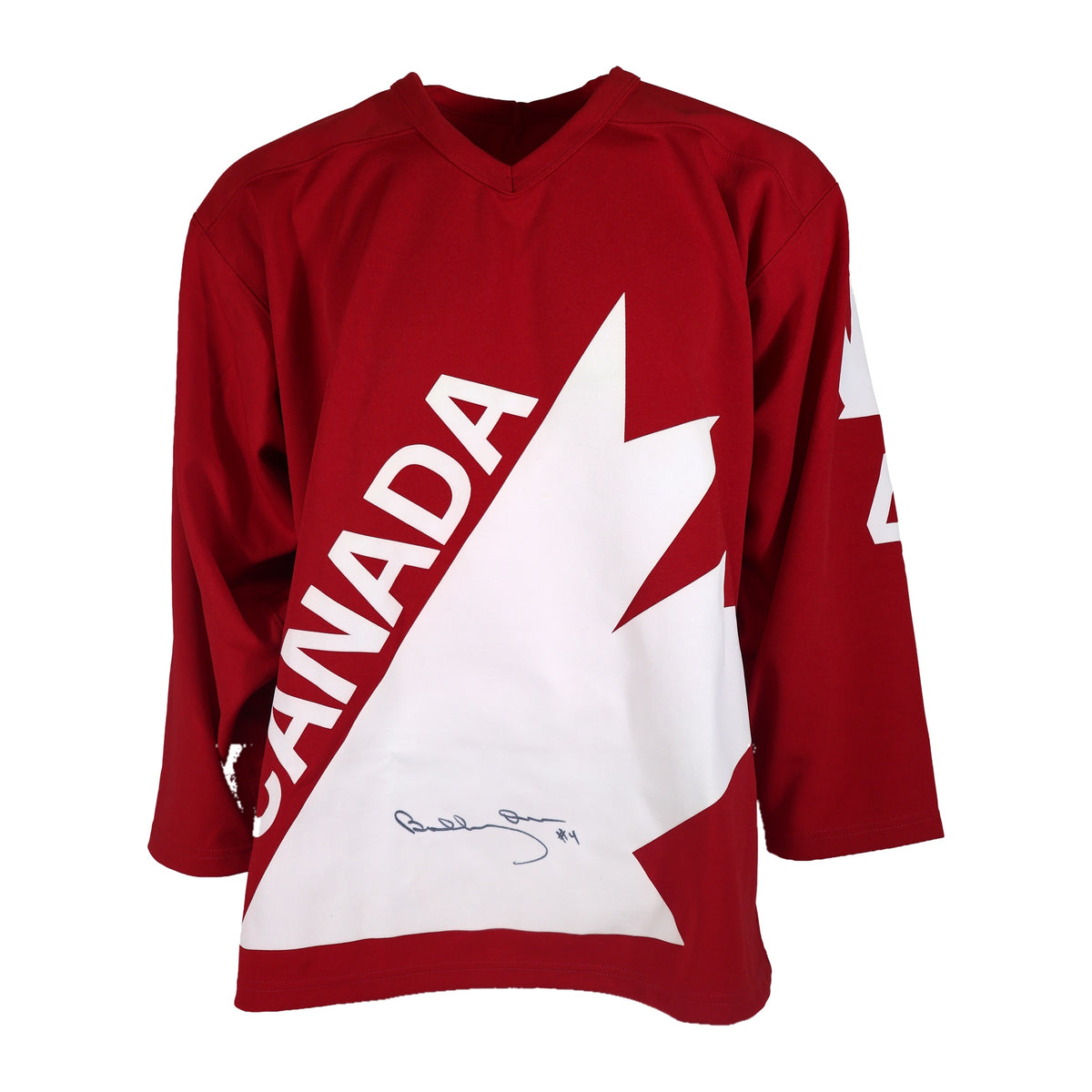 Bobby Orr Signed Team Canada Replica Jersey - AUCTION