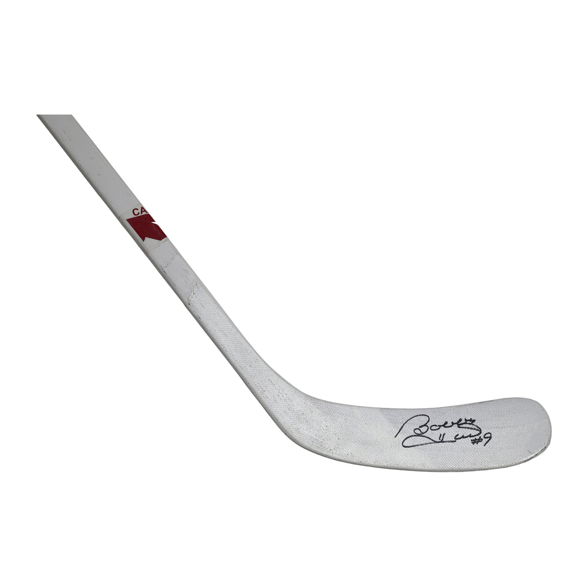 Bobby Hull Signed Team Canada Bauer Hockey Stick - AUCTION