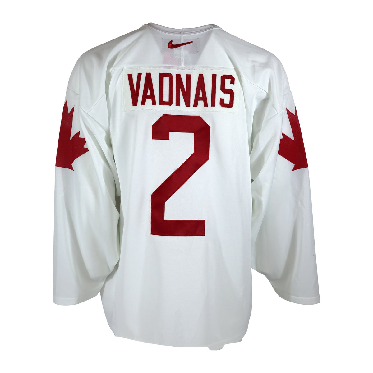 1976 Canada Cup Team Signed Team Canada Replica Nike Jersey with Carol Vadnais Name Bar - AUCTION
