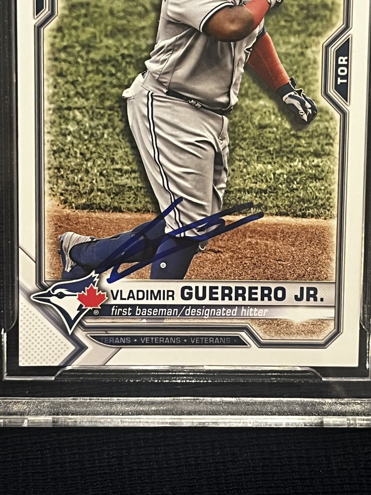 2021 Bowman #73 Vladimir Guerrero Jr. Authentic Autograph Beckett 10 Autograph - AUCTION