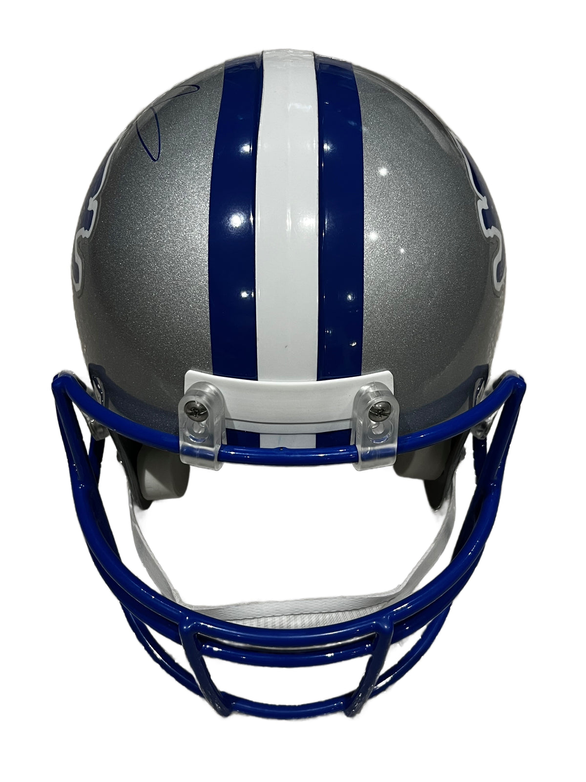 Barry Sanders Detroit Lions Throwback Riddell Full Size Replica Helmet - AUCTION
