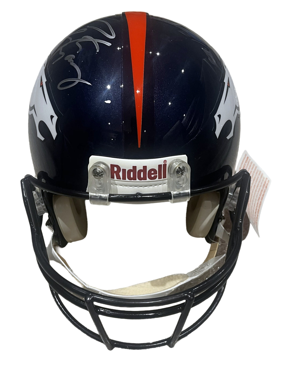 Peyton Manning Signed Denver Broncos Full Size Authentic Helmet - AUCTION